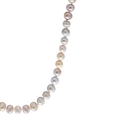 Κολιέ με σομόν μαργαριτάρια 10mm Fresh Water Pearl -M123467S