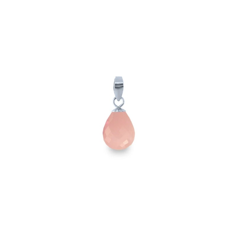 Μενταγιόν 925 με Rose Quartz - S120787RQ